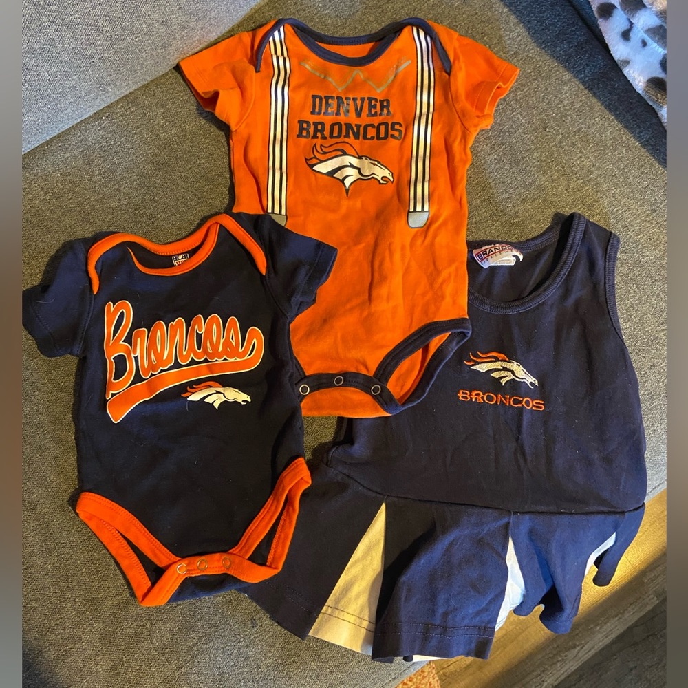 Girls Denver Broncos Bundle
